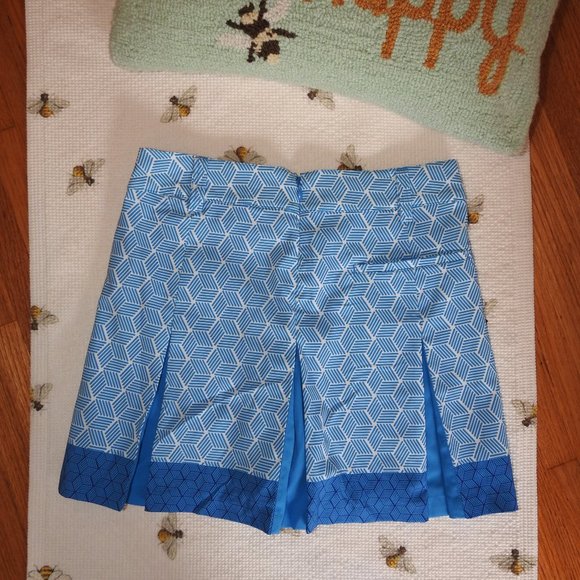 Puma Blue & White Skort Sz 4 - Picture 3 of 6